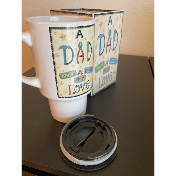 Dad Travel Mug with Box -Ceramic - Picture 8 of 10